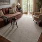 Amber Lewis x Loloi Malibu MAB-04 5"1" x 7"7" Ivory and Dove Indoor/Outdoor Area Rug, , large