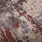 Rizzy Evolution EVO540 6" x 9" Gray and Multicolor Area Rug, , large