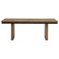 Steve Silver Roatan Dining Table and 6 Dining Chairs in Natural and Black, , large