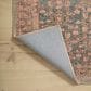 Angela Rose Aubrey 10" x 14" Blue and Terracotta Area Rug, , large