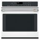 Cafe Handle Kit for Single Wall Oven in Brushed Stainless, , large