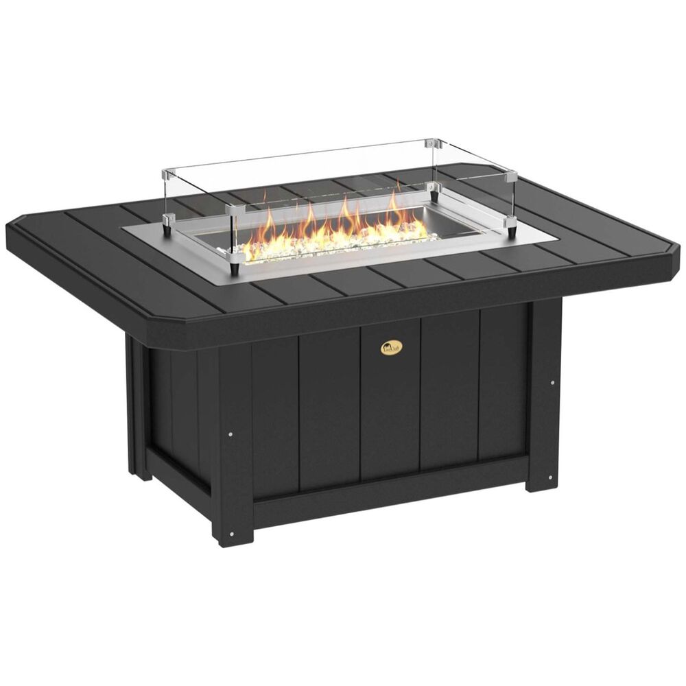 Amish Orchard Lumin Fire Pit 51" in Black, , large