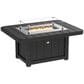 Amish Orchard Lumin Fire Pit 51" in Black, , large