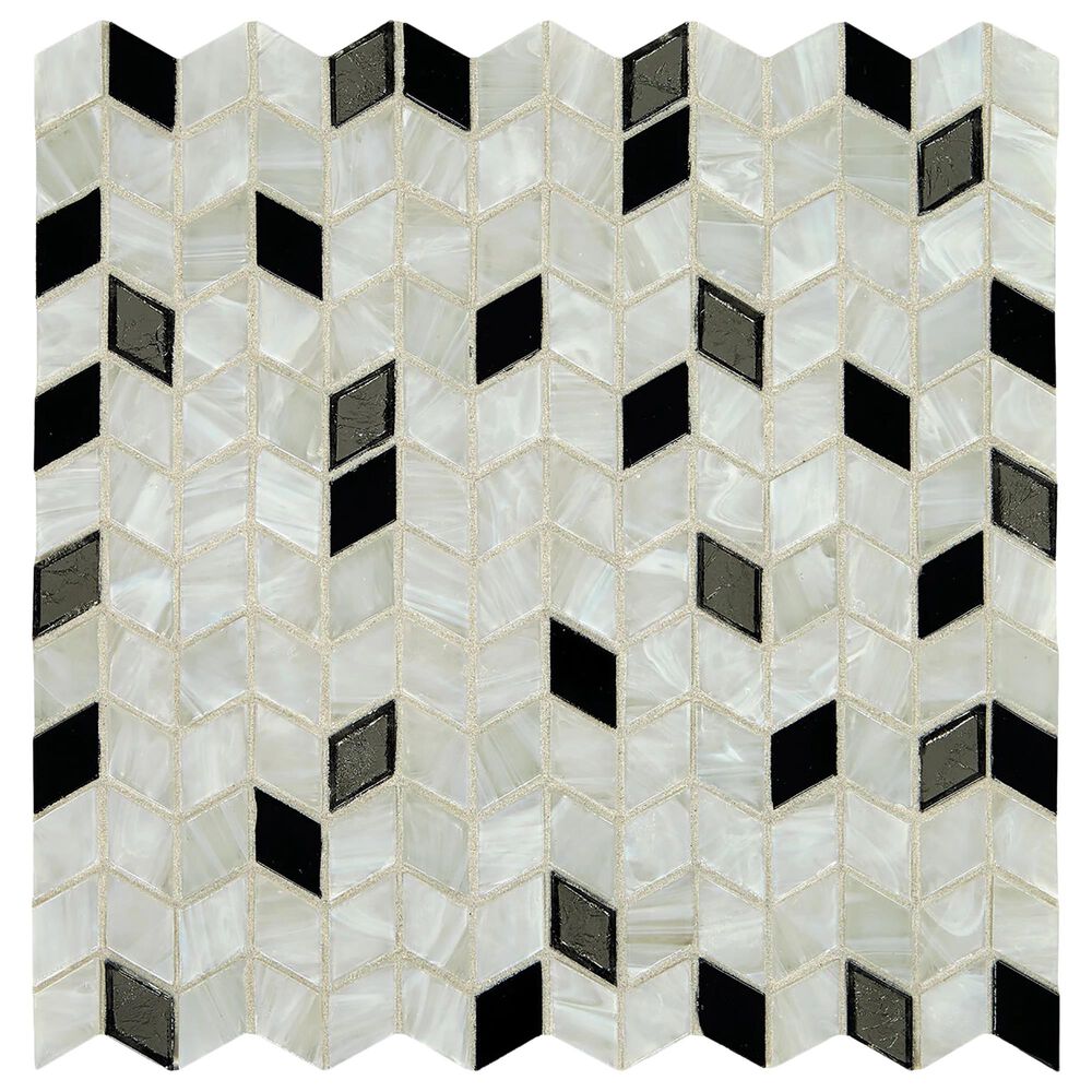 Dal-Tile Interstellar Moonlight 1" x 1" Glass Mosaic Tile, , large