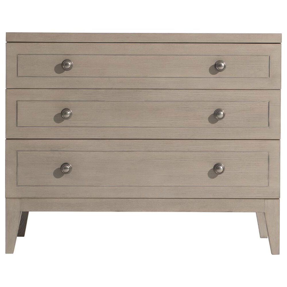 Bernhardt Cornelia 36&quot; 3-Drawer Nightstand in Nebbia, , large
