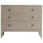 Bernhardt Cornelia 36" 3-Drawer Nightstand in Nebbia, , large