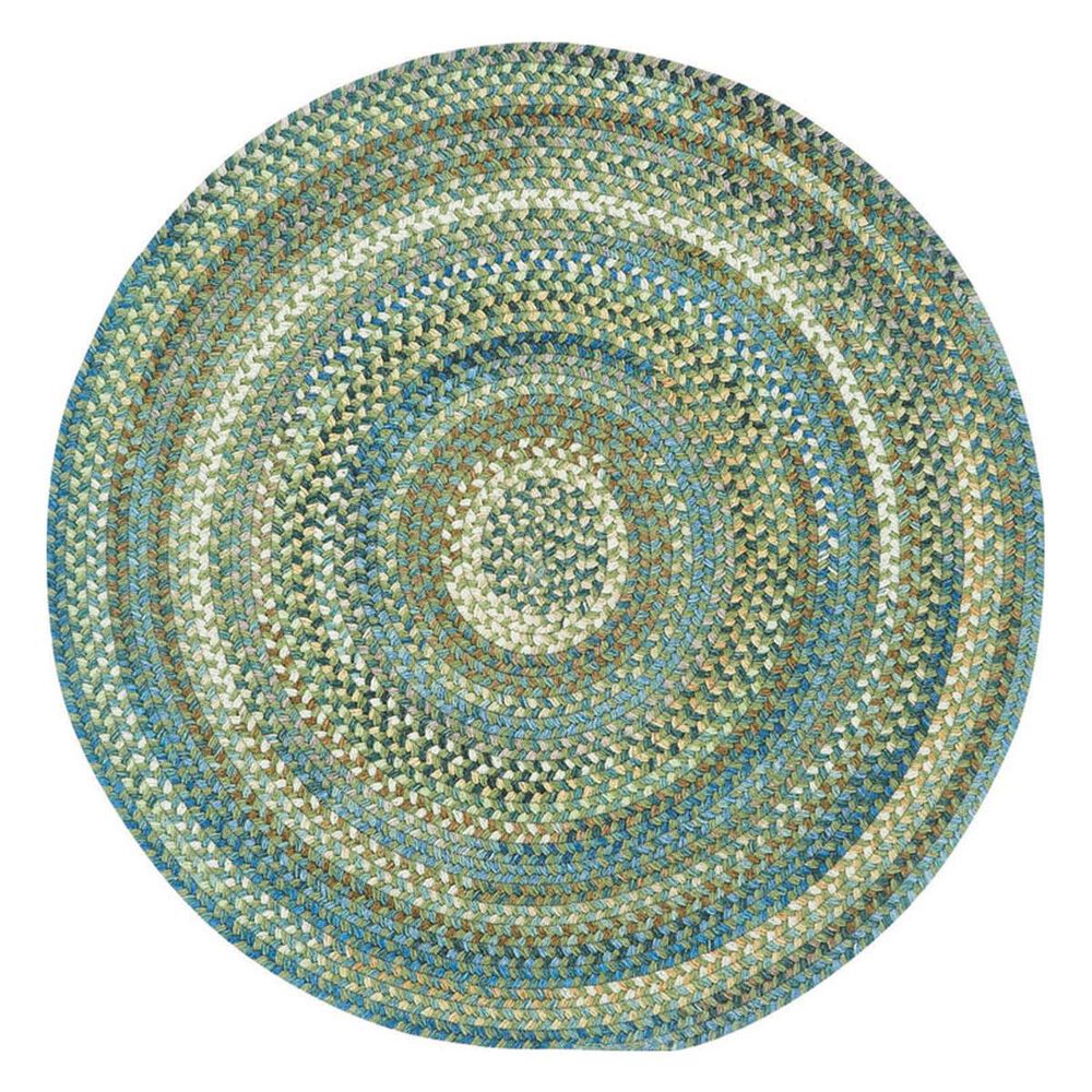 Capel American Legacy 0210-280 5"6" Round Pine Forest Area Rug, , large