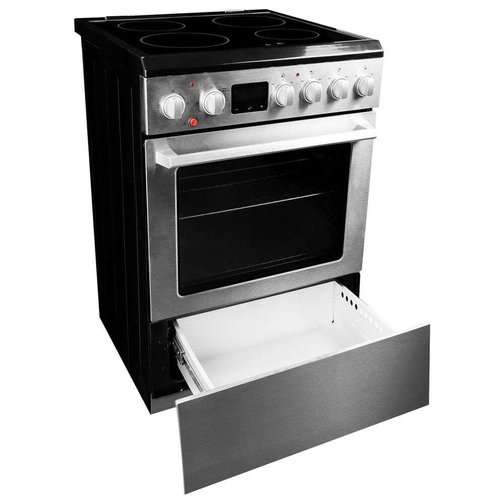 Danby 24&quot; Slide-in Electric Range with in Stainless Steel, , large