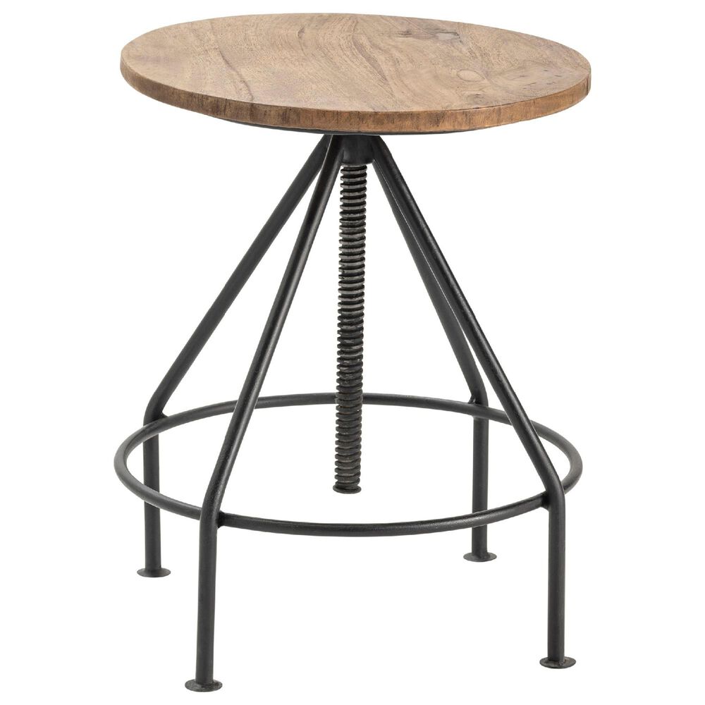 Crestview Collection Bengal Manor Barstool in Light Brown and Black, , large
