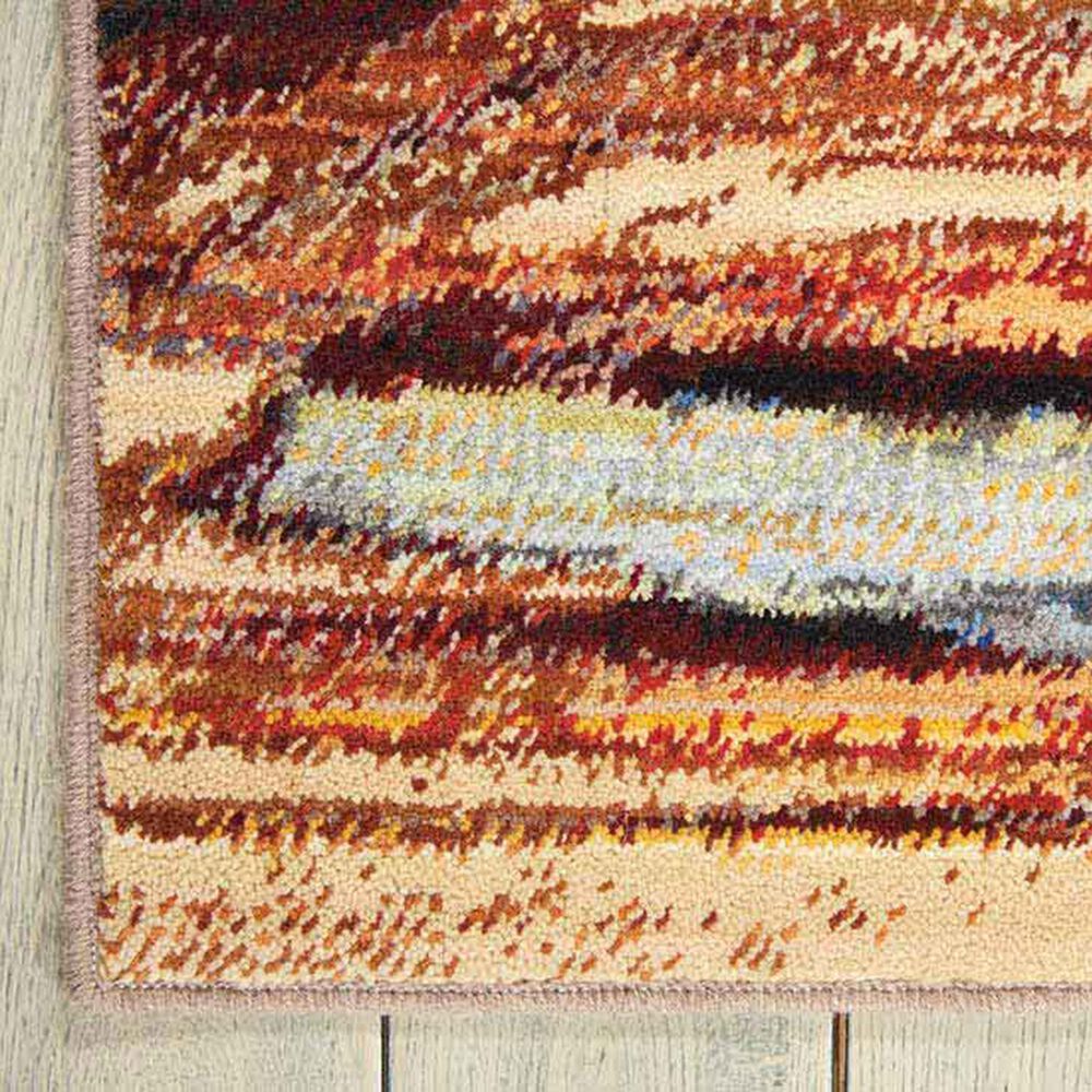 Nourison Chroma CRM04 7&#39;9&quot; x 9&#39;9&quot; Lava Flow Area Rug, , large