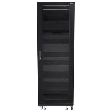 Sanus 70.5" Tall AV Rack 36U Component Rack in Black, , large