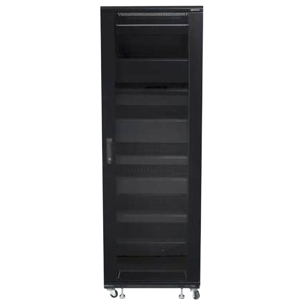 Sanus 70.5" Tall AV Rack 36U Component Rack in Black, , large