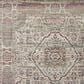 Safavieh Aria ARA179R 2" x 8" Red and Creme Runner, , large