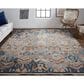 Feizy Leylan 11"6" x 15" Blue and Multicolor Area Rug, , large