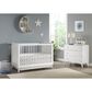 M Design Village Dawson 3-Drawer Dresser in White, , large