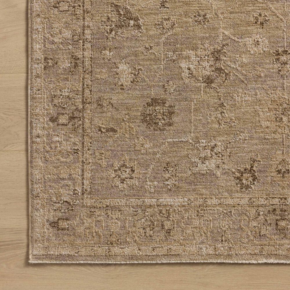 Loloi Willa Taupe and Natural 2&#39;7&quot; x 7&#39;6&quot; Runner, , large