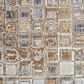 Feizy Laina Geometric 4" x 6" Beige and Gray Area Rug, , large