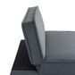 Lifestyle Solutions Toni Convertible Sofa in Charcoal, , large