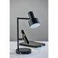 Adesso Rowe Desk Lamp in Black, , large