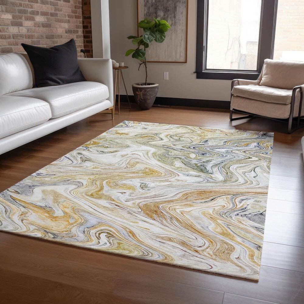 Dalyn Rug Company Ravenna RN8 5&#39; x 7&#39;6&quot; Linen Area Rug, , large