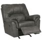Ashley Bladen Rocker Recliner in Slate, , large