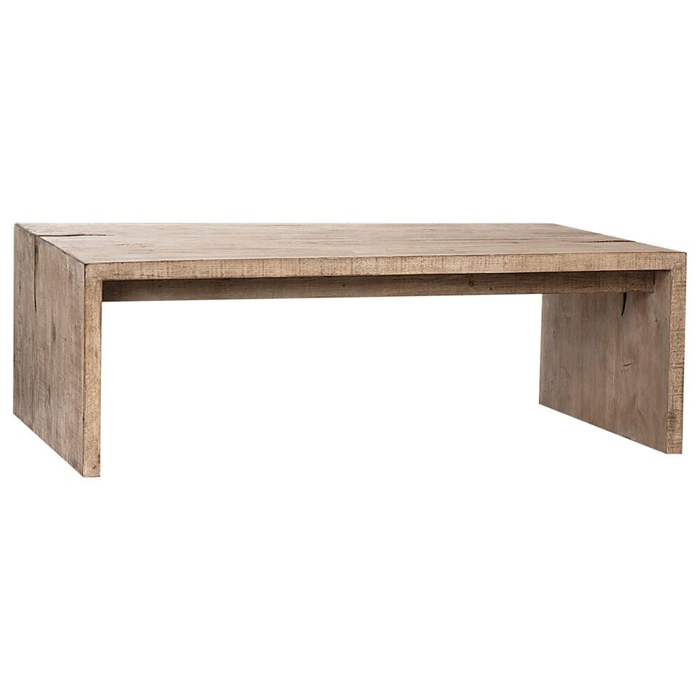 Blue Sun Designs Merwin Coffee Table in White Wash, , large