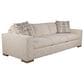 Massoud Furniture Stationary Sofa in Lana Vanilla, , large