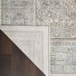 Nourison Starry Nights STN02 5" x 7" Cream and Grey Area Rug, , large