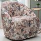 Linon Home Decor Carlos Swivel Chair in Multicolor, , large