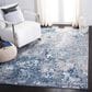 Safavieh Aston 5"3" x 7"7" Navy and Grey Area Rug, , large
