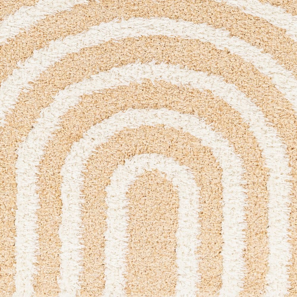 Surya Rodos RDO2331 7&#39;10&quot; x 10&#39; Mustard and White Area Rug, , large