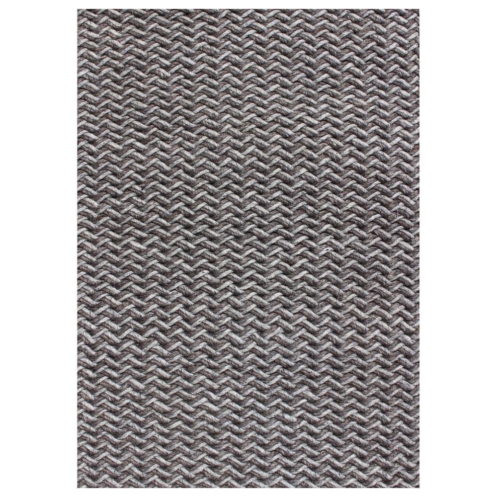 Radici USA Bellissima 007 8" x 10" Charcoal Area Rug, , large