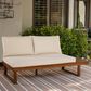 Linon Home Decor Skypark Outdoor Right Side Loveseat in Beige, , large