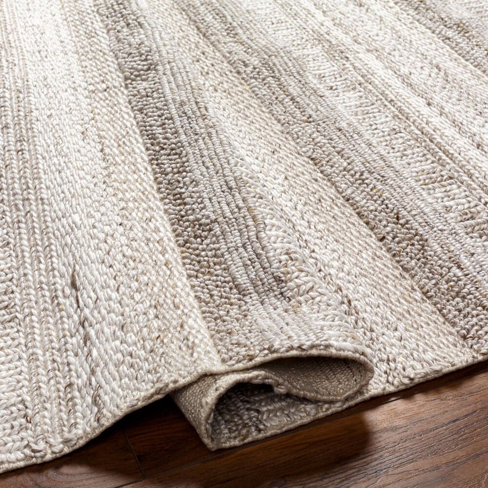Surya Floria FLI-2303 Cream and Light Gray 10&#39; x 14&#39; Area Rug, , large
