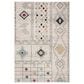 Safavieh Adirondack ADR206F 9" x 12" Light Grey and Aqua Area Rug, , large