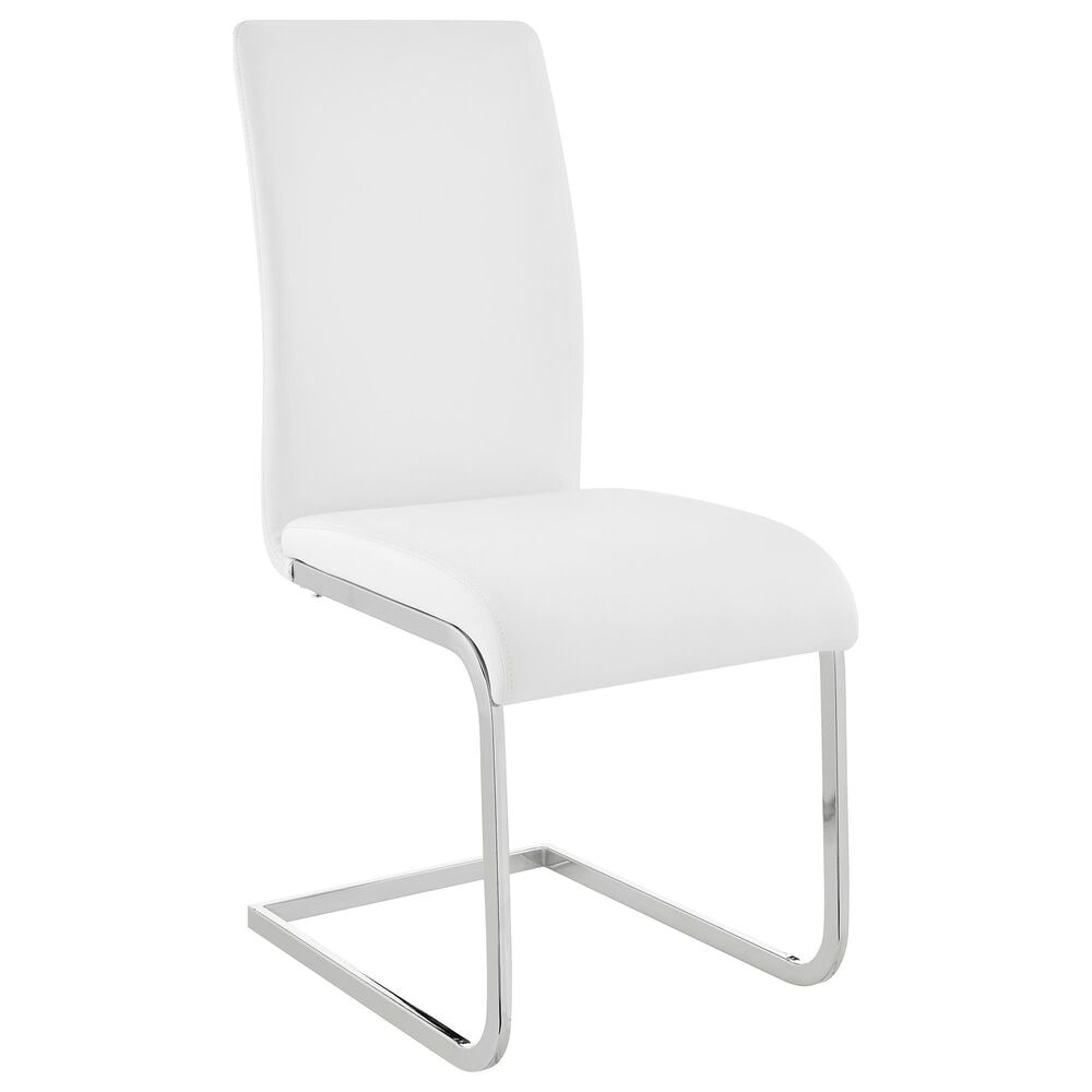Blue River Amanda 5-Piece Dining Set in White, , large