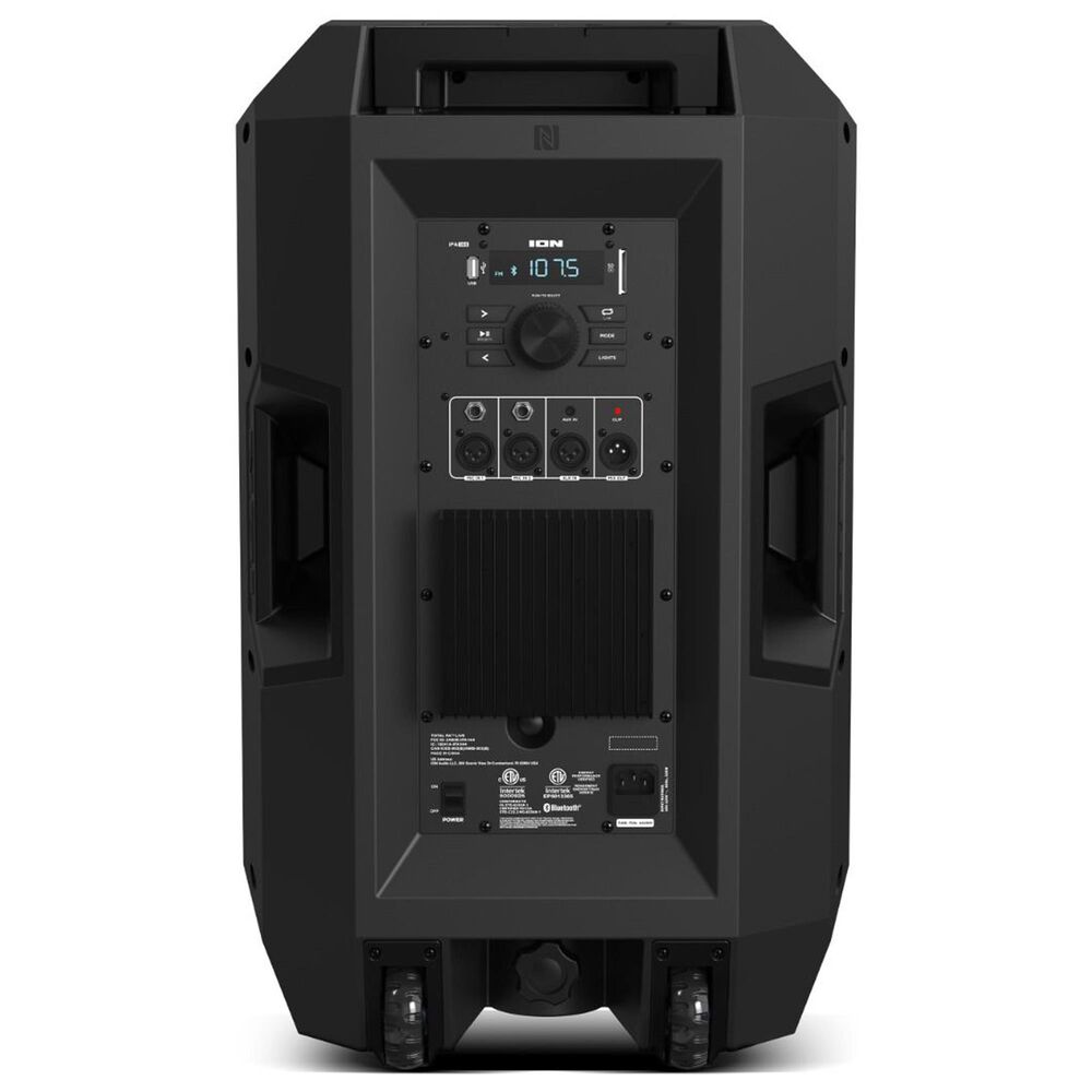 Ion Total PA Live Speaker System with Lights in Black Shop NFM