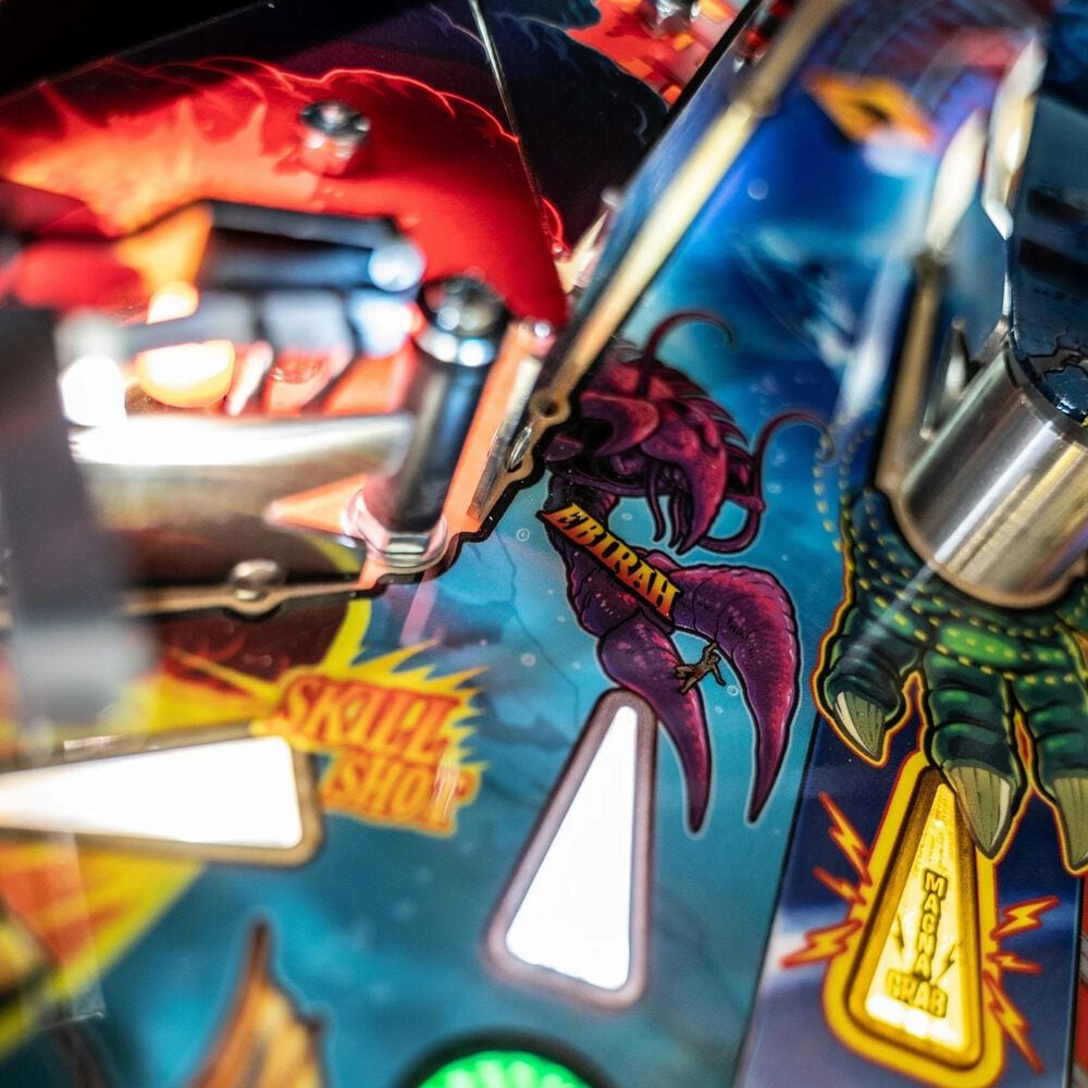 Stern Pinball Godzilla Pro Edition Pinball Machine in Multicolor, , large