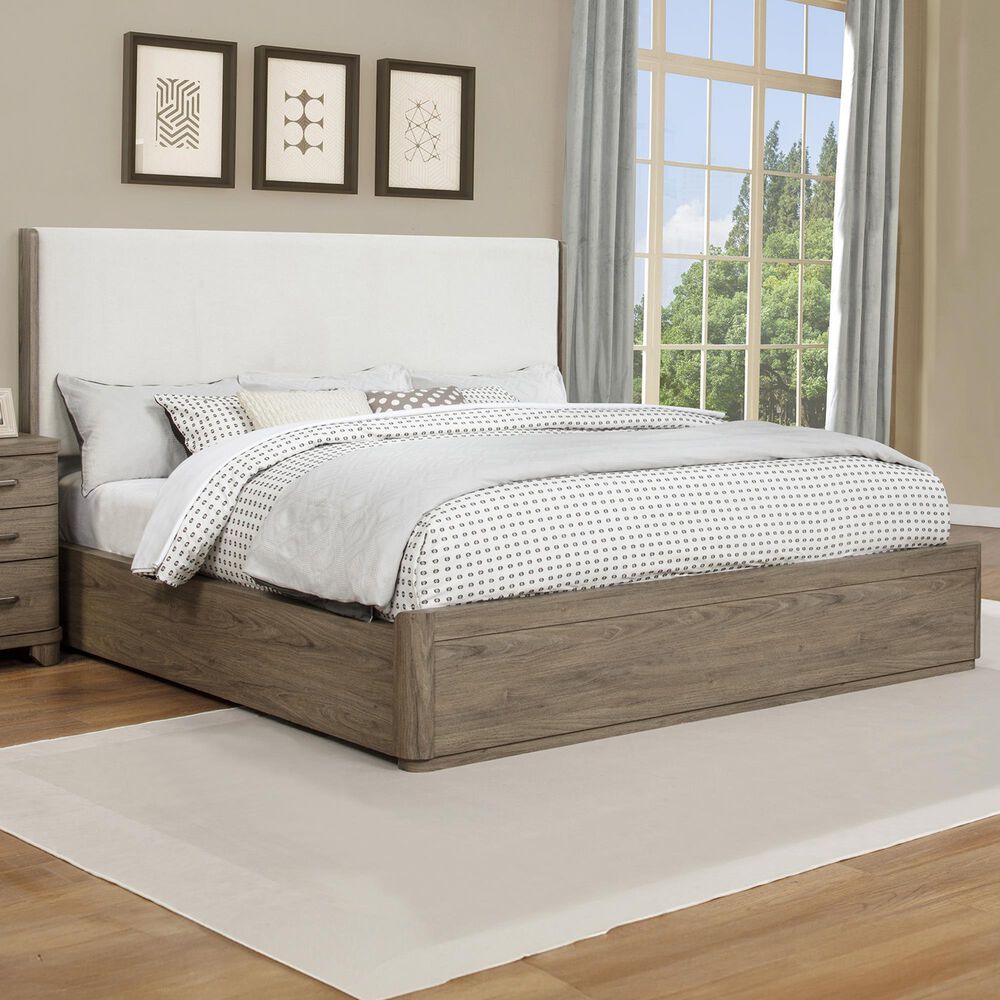 Crown Mark Veranda Queen Panel Bed in Khaki, , large