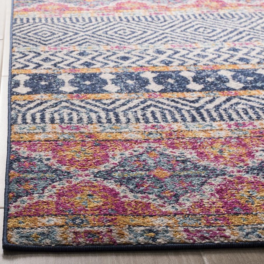 Safavieh Madison MAD797N 3&#39; x 5&#39; Navy and Ivory Area Rug, , large