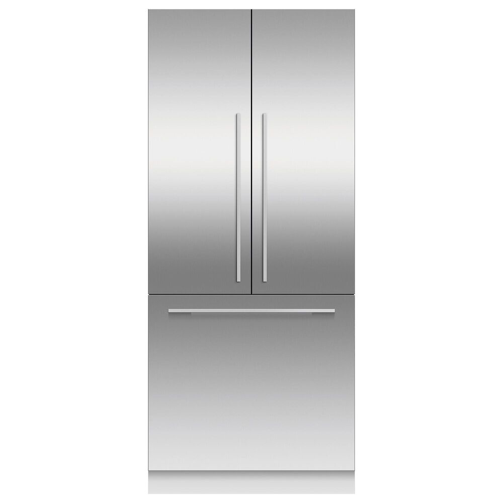 Fisher & Paykel 36" Integrated French Door Panel with 84" High in Stainless Steel, , large