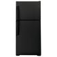 GE Appliances 21.9 Cu. Ft. Top-Freezer Refrigerator Dual Control in Black, , large