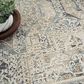 Nourison Lynx 9"10" x 13"6" Ivory and Charcoal Area Rug, , large