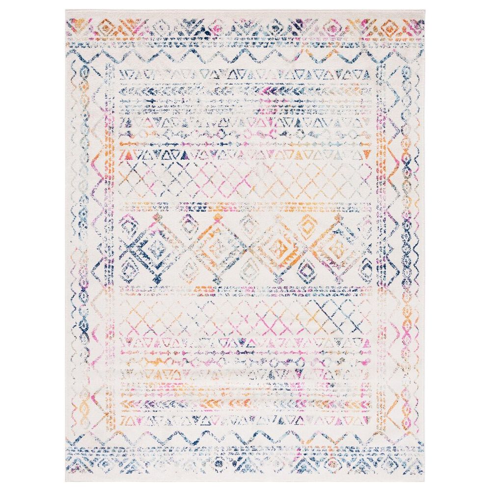 Safavieh Tulum 8" x 10" Fuchsia Area Rug, , large