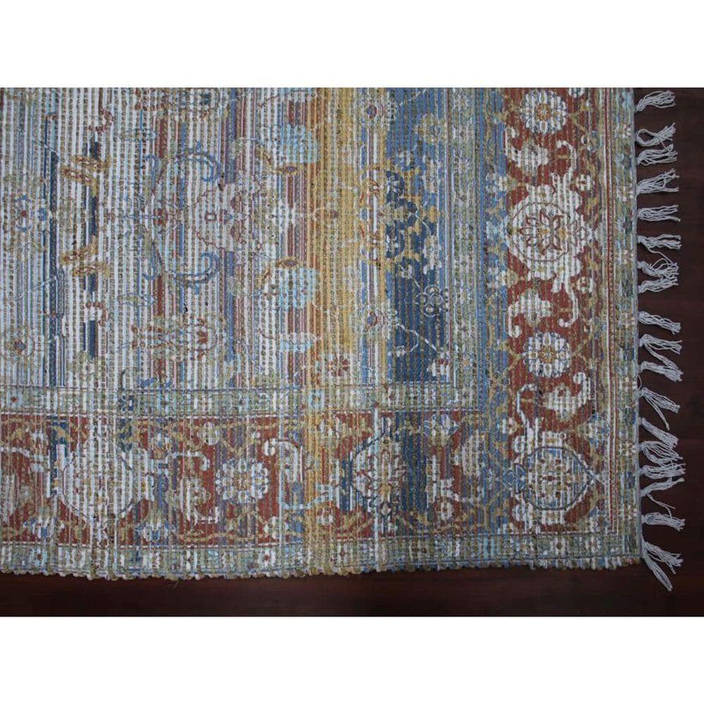 Amer Rugs Prairie 2&#39; x 3&#39; Blue Rust Area Rug, , large