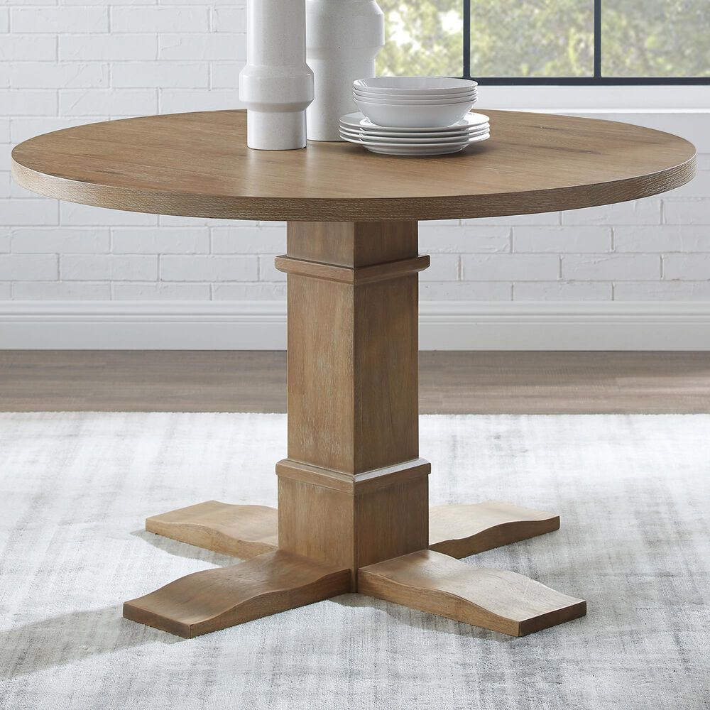 Crosley Furniture Joanna Dining Table in Rustic Brown, , large