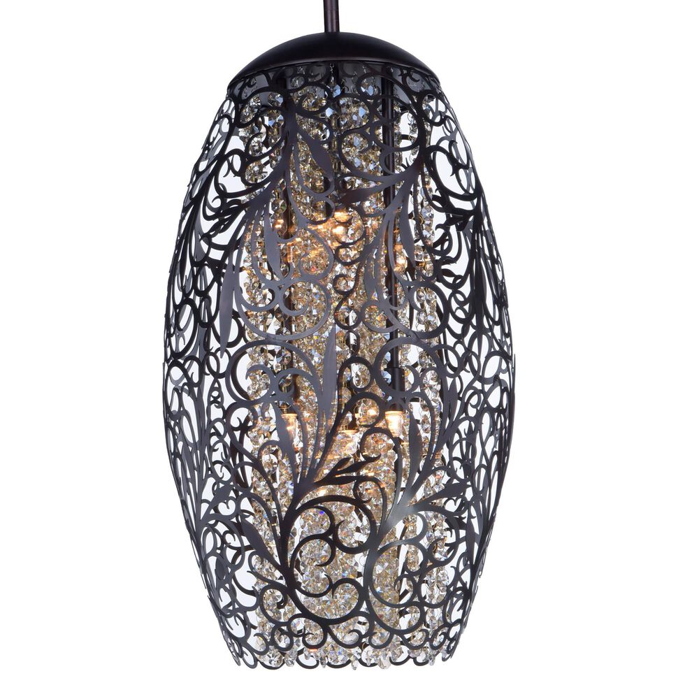 Maxim Lighting Arabesque 1-Light Mini Pendant in Oil Rubbed Bronze, , large