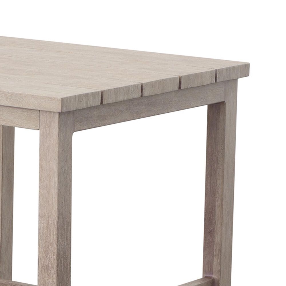 Steve Silver Co. Blakley Patio End Table in White Washed, , large