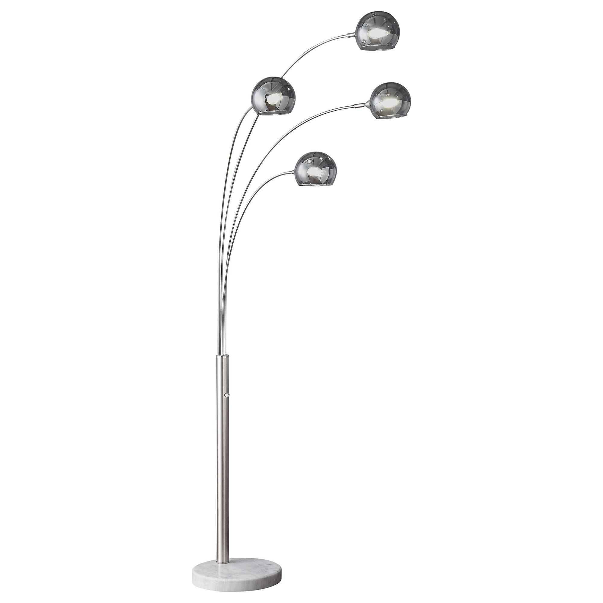 Chrome arc lamp on sale
