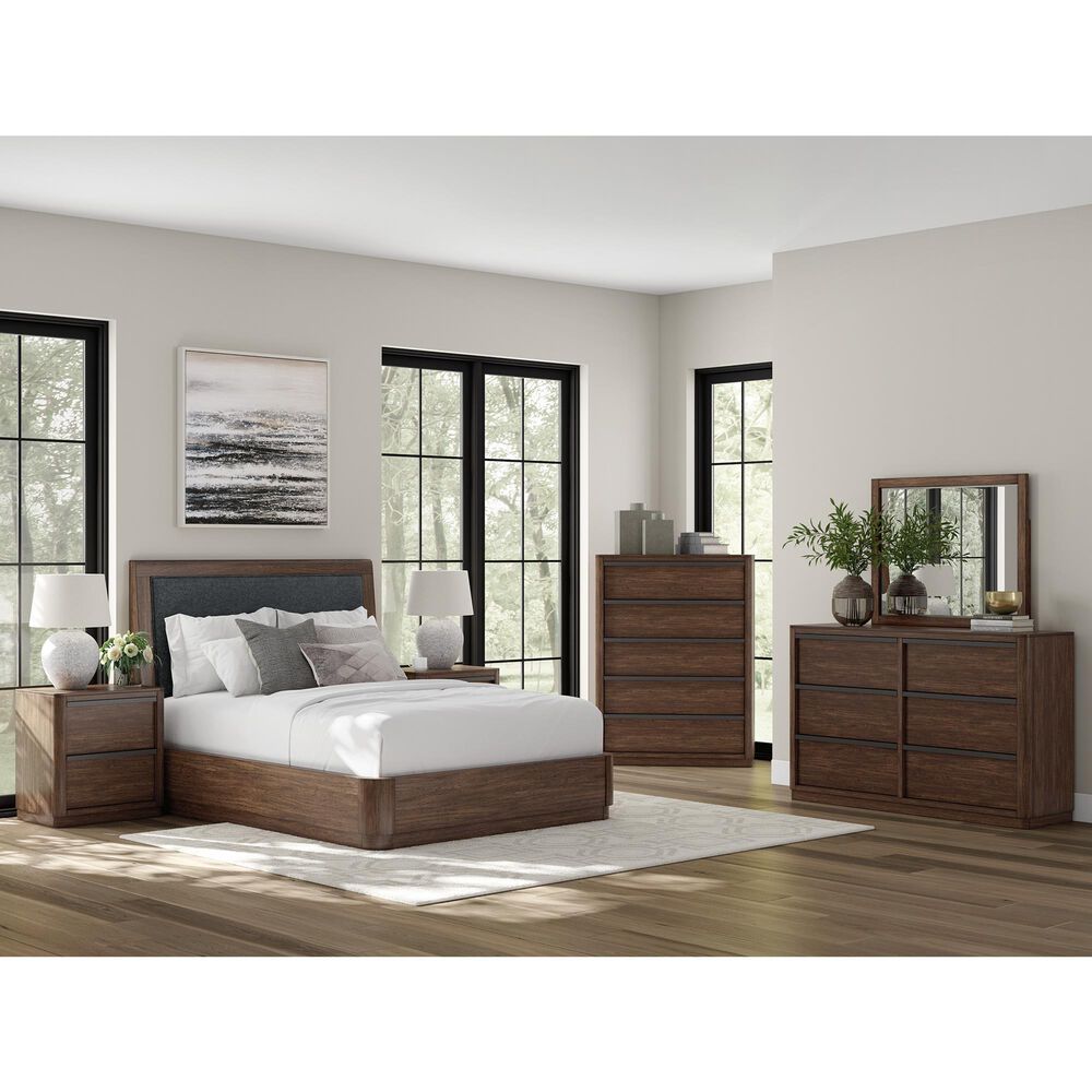 Millenium Dilenno Dresser Mirror in Dark Brown, , large